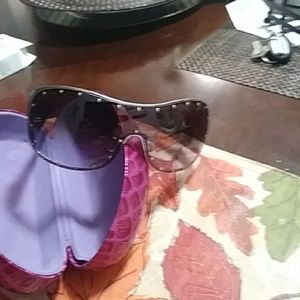 Versace sunglasses purple